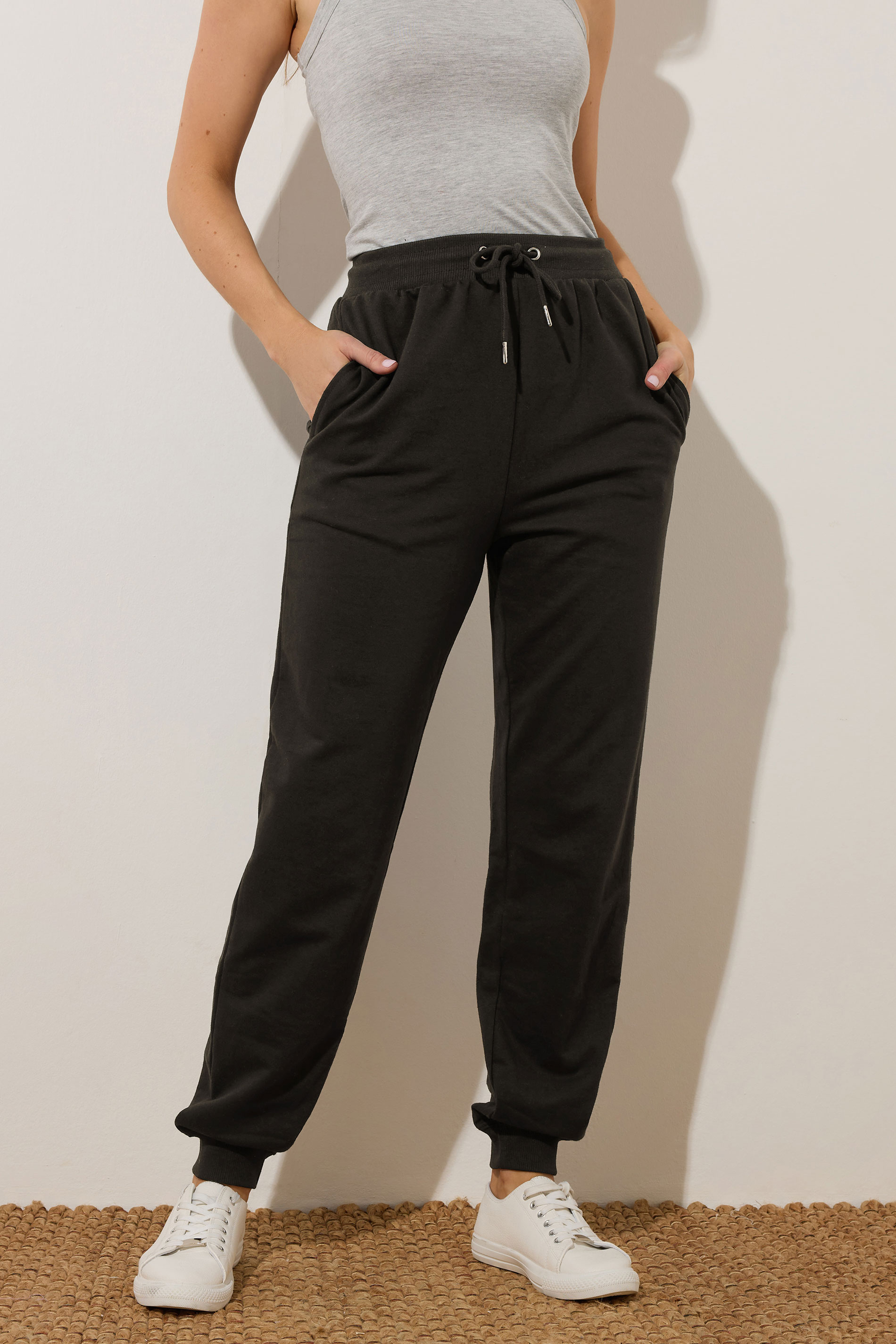 LTS Tall 2 PACK Black Basic Joggers | Long Tall Sally  2